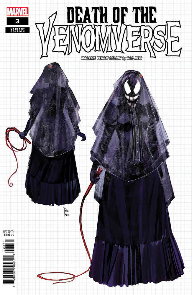 Death Of The Venomverse #3 Rod Reis Design Variant