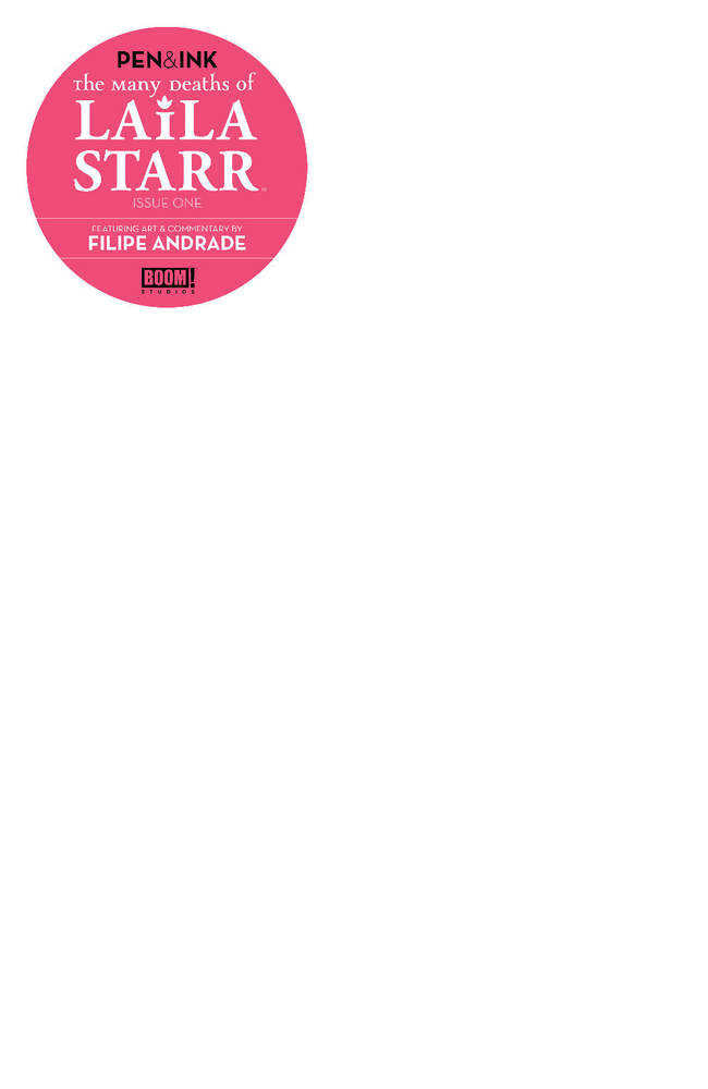 Many Deaths Of Laila Starr Pen & Ink #1 Cover C Blank Sketch V