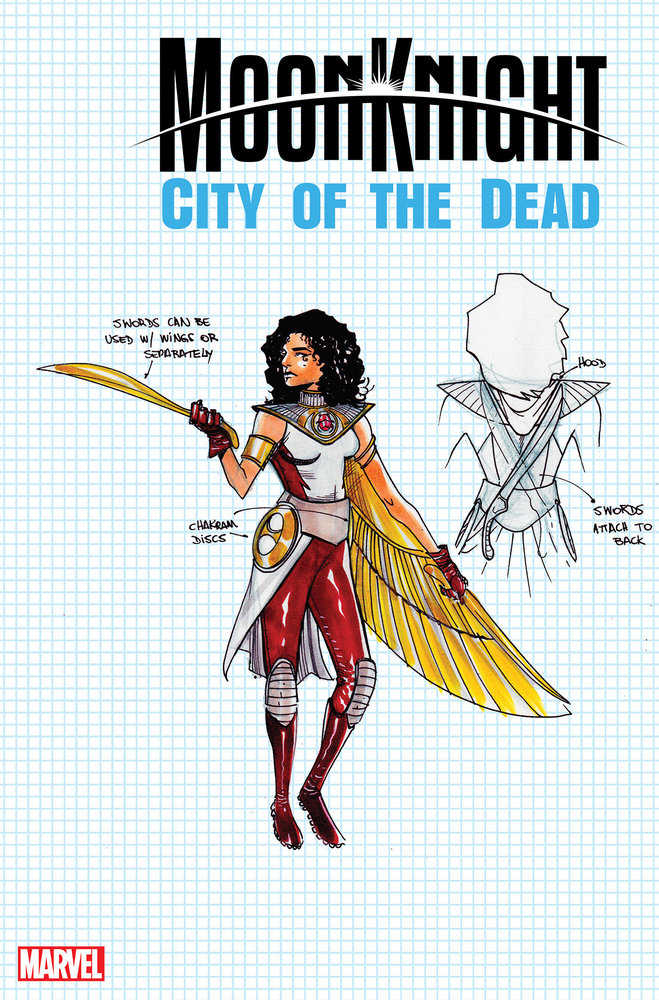 Moon Knight: City Of The Dead #2 Marcelo Ferreira Design Variant