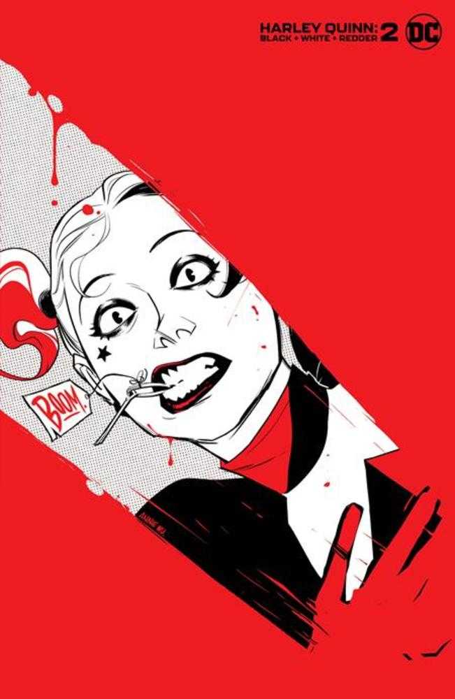 Harley Quinn Black White Redder #2 (Of 6) Cover C 1 in 25 Annie Wu Variant