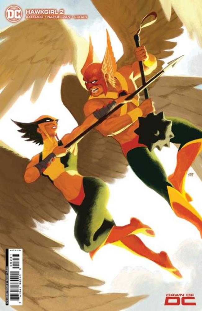 Hawkgirl #2 (Of 6) Cover D 1 in 25 David Talaski Card Stock Variant