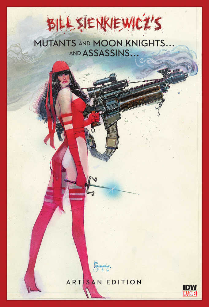 Bill Sienkiewicz's Mutants And Moon Knights And Assassins Artisan Edition