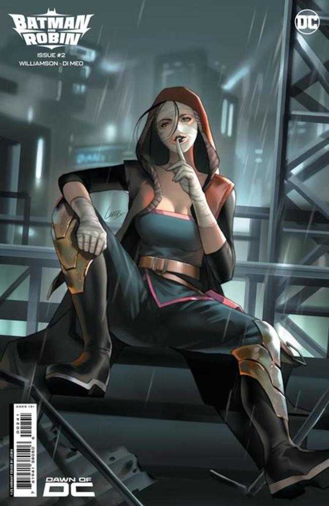 Batman And Robin #2 Cover E 1 in 25 Lesley Leirix Li Card Stock Variant