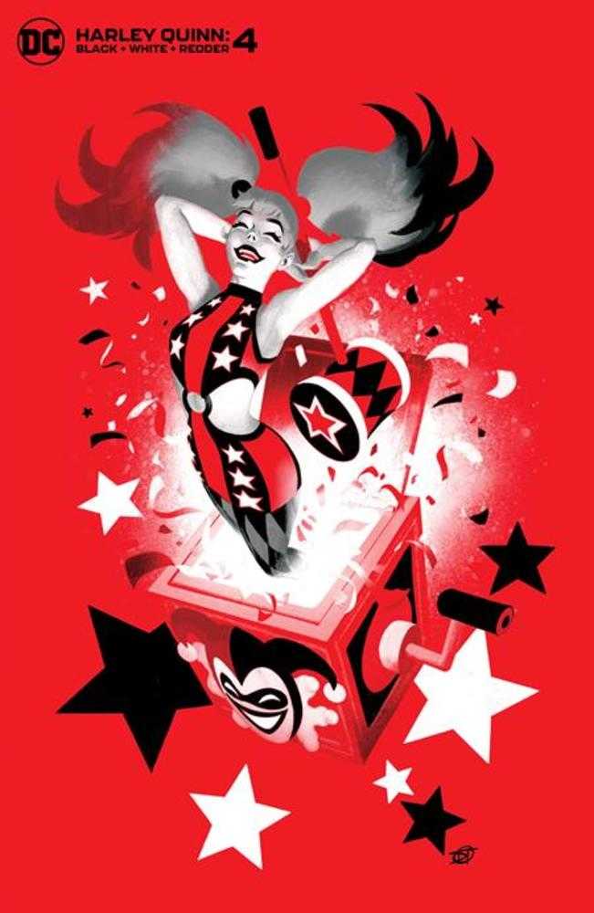 Harley Quinn Black White Redder #4 (Of 6) Cover C 1 in 25 David Talaski Variant