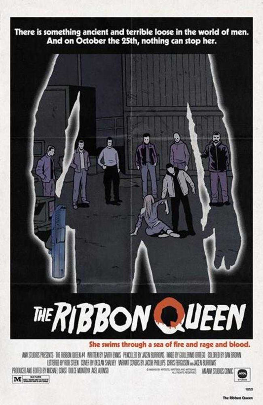 The Ribbon Queen #4 (Of 8) Cover C Horror Poster Homage (Mature)