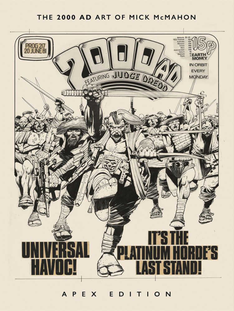 2000 Ad Art Of Mick Mcmahon Apex Edition Hardcover