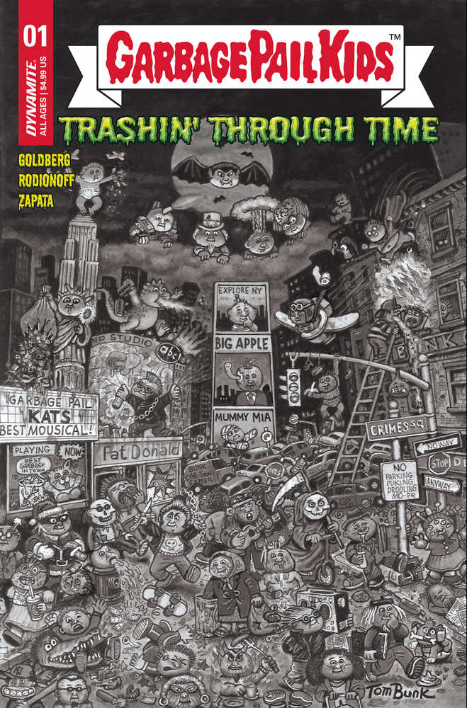 Garbage Pail Kids Through Time #1 Cover F 10 Copy Variant Edition Bunk B&