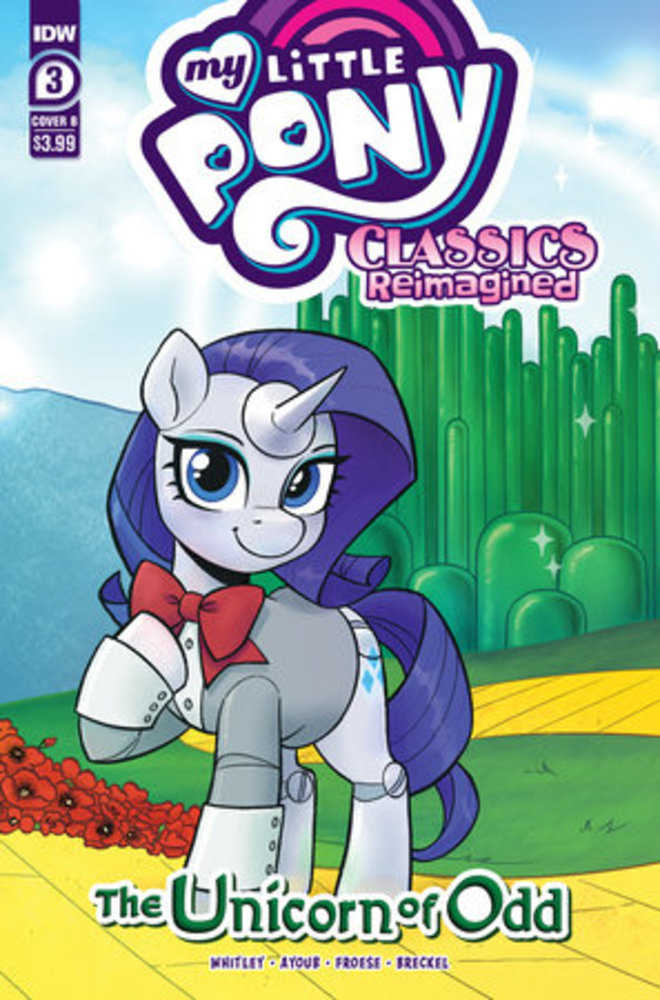 Mlp Classics Reimagined Unicorn Of Odd #3 Cover B Easter