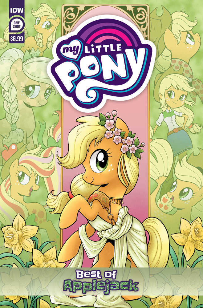 My Little Pony: Best Of Applejack Cover A (Hickey)  Comics Games And Coffee