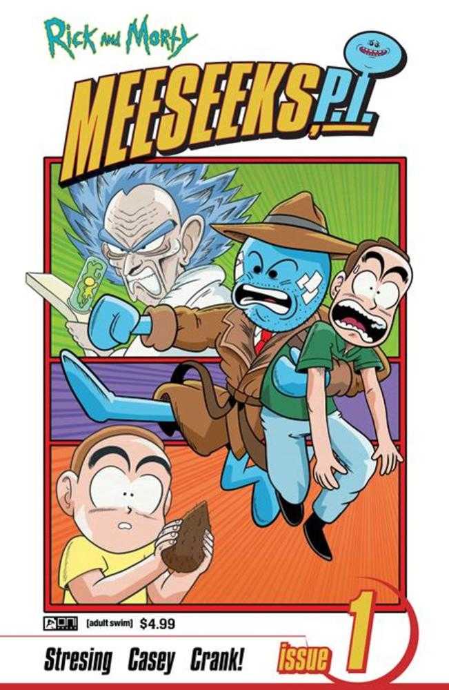 Rick And Morty Meeseeks Pi #1 (Of 4) Cover B Marc Ellerby Variant (Mature)