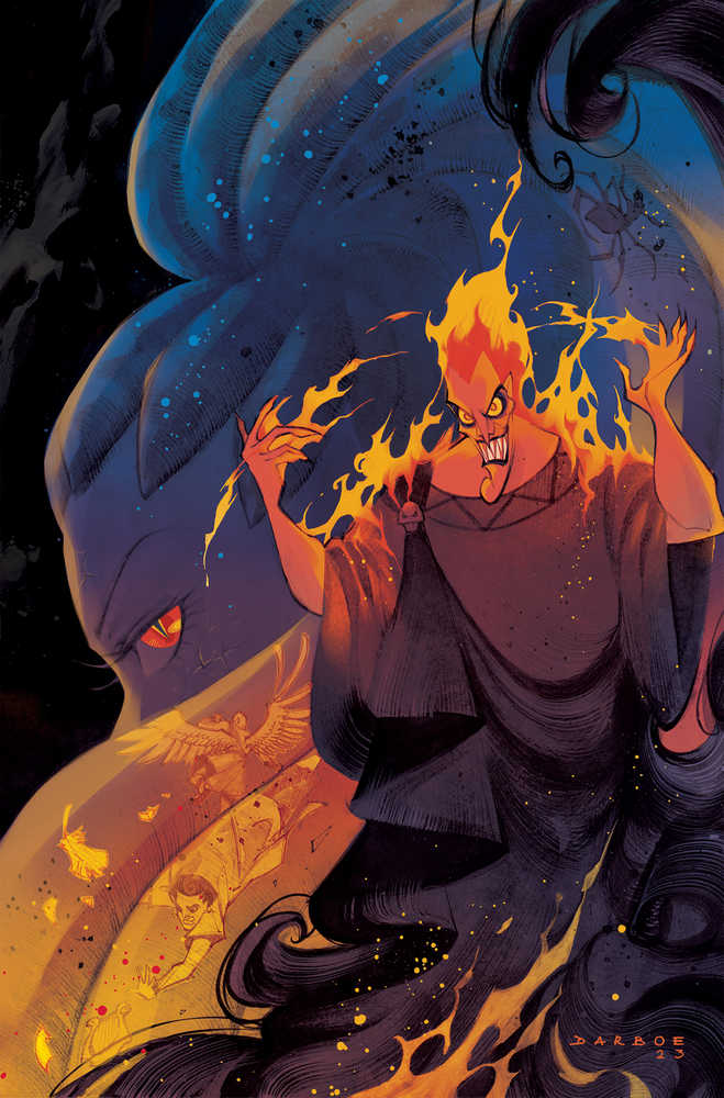 Disney Villains Hades #4 Cover H 10 Copy Variant Edition Darboe Virgin