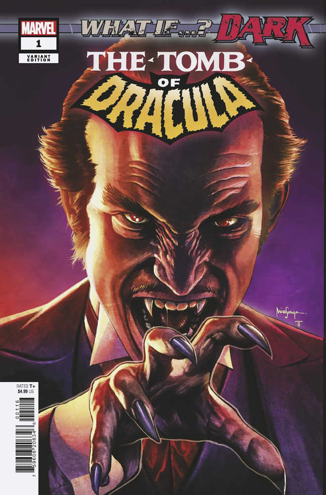 What If Dark Tomb Of Dracula #1 25 Copy Variant Edition Mico Suayan Variant