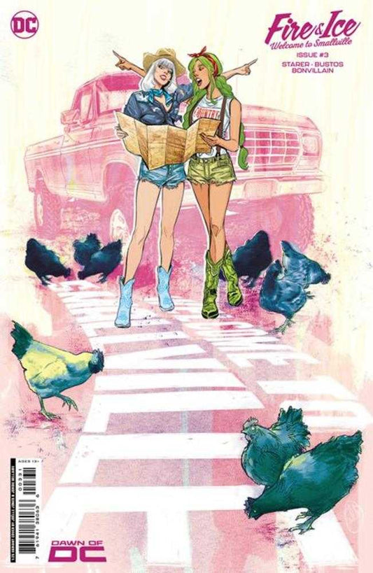Fire & Ice Welcome To Smallville #3 (Of 6) Cover C 1 in 25 Joelle Jones Card Stock Variant
