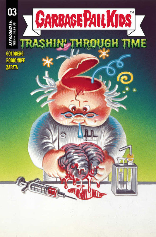 Garbage Pail Kids Through Time #3 Cover D Classic Trading Card