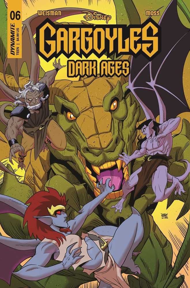 Gargoyles Dark Ages #6 Cover G 7 Copy Variant Edition Moss