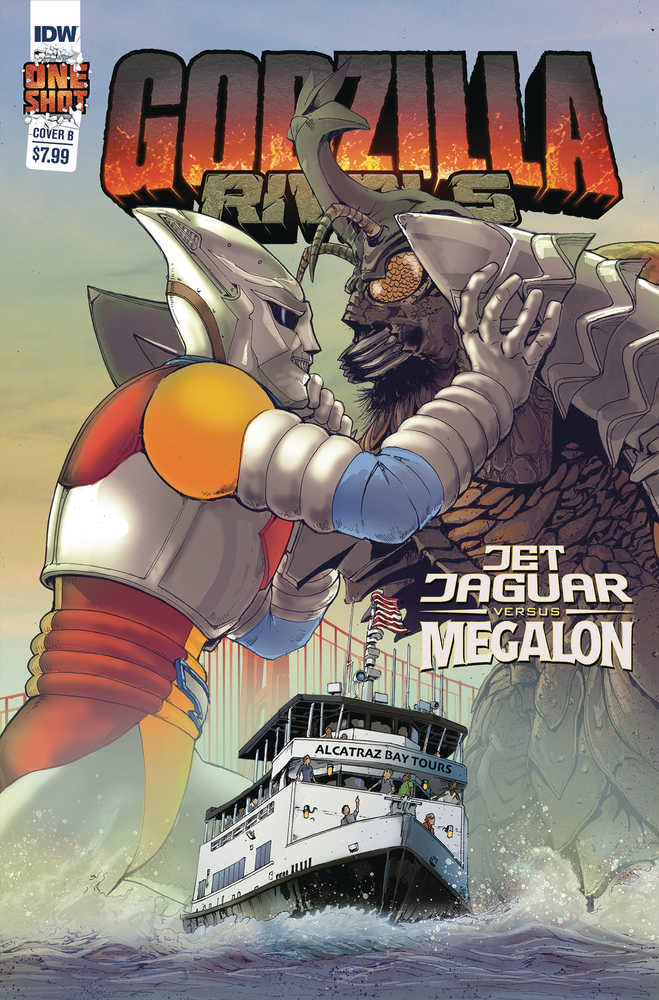 Godzilla Rivals Jet Jaguar vs Megalon One Shot #1 Cover B Griff