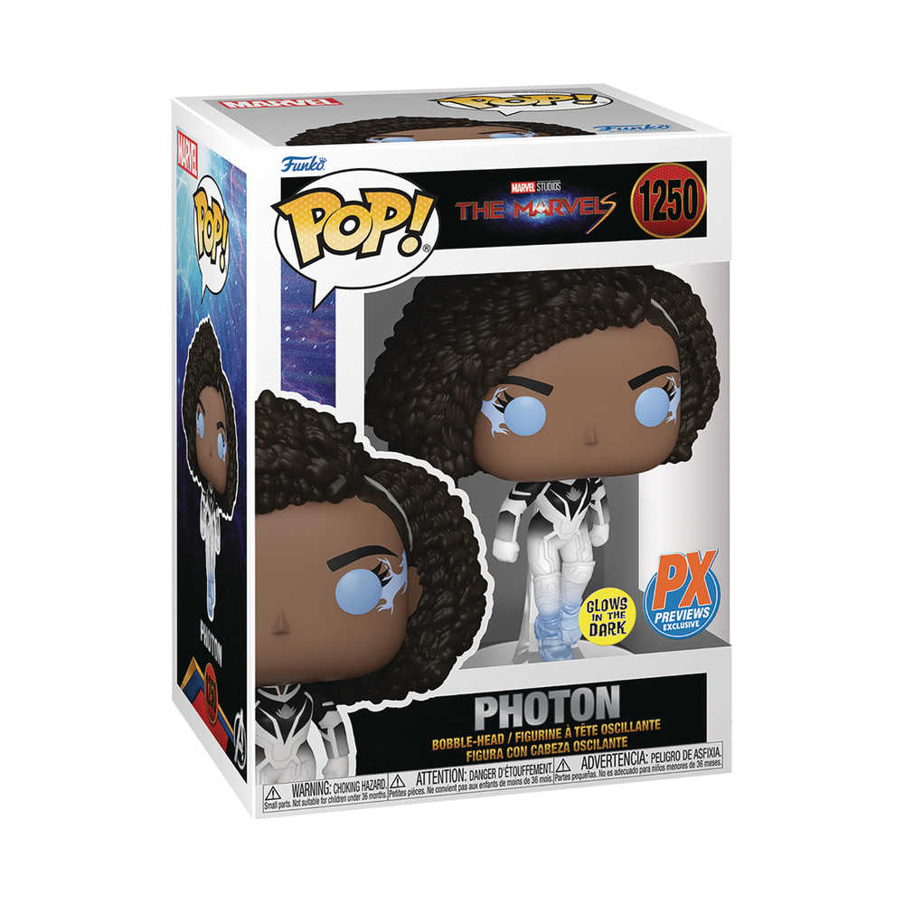Pop The Marvels Photon Gid Previews Exclusive Vinyl Figure