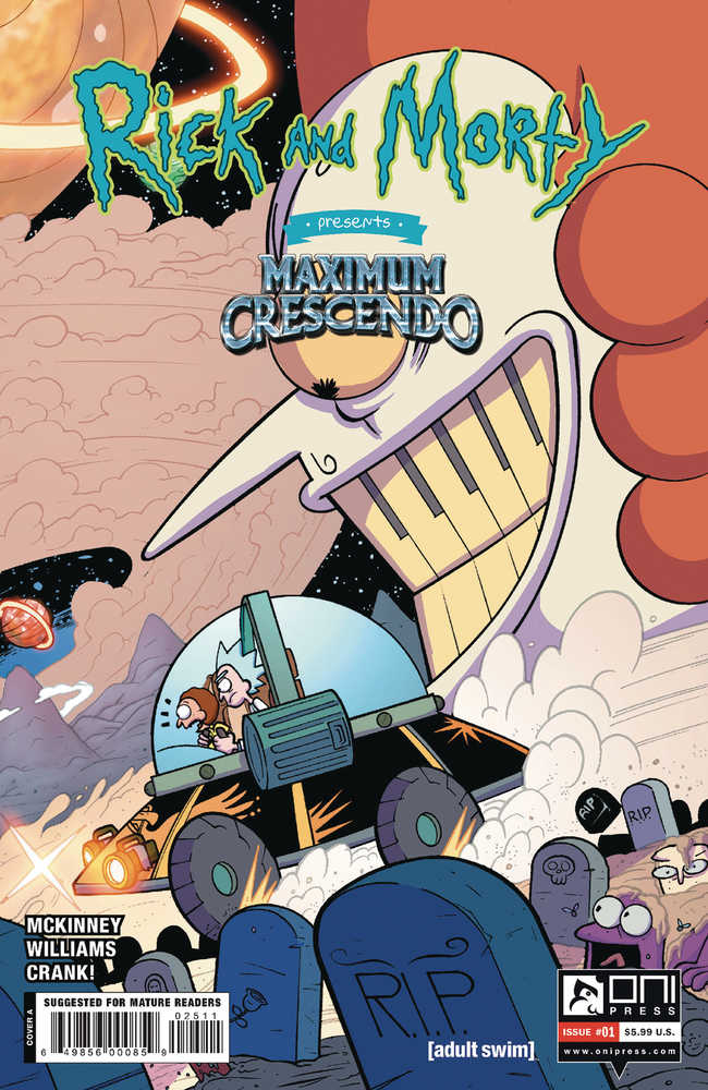 Rick And Morty Presents Maximum Crescendo #1 Cover A Jarrett Williams (Mature)