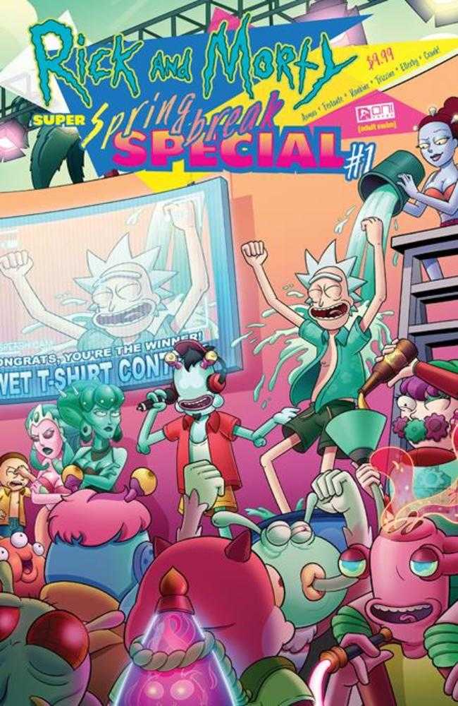 Rick And Morty Super Spring Break Special #1 Cover B Susan Blake Variant (Mature)