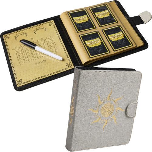 Dragon Shield Spell Codex - Ashen White