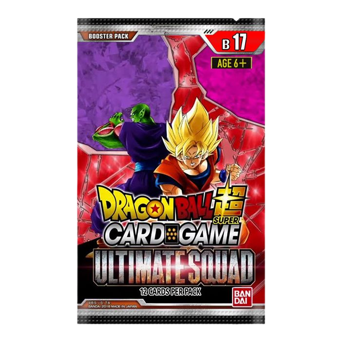 DragonBall Super Card Game - Ultimate Squad Booster packs
