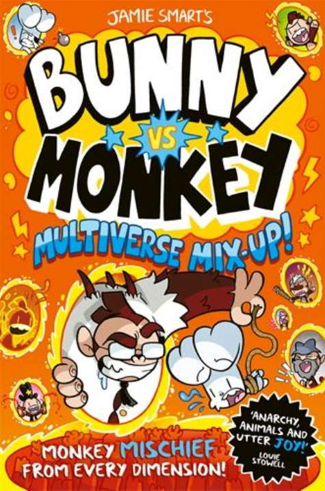Bunny vs Monkey: Multiverse Mix-Up (Paperback)