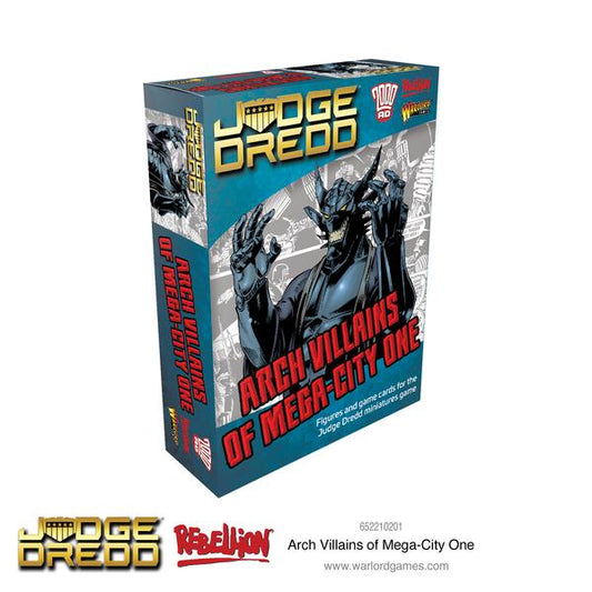 Judge Dredd Miniatures Game - Arch Villains of Mega City 1