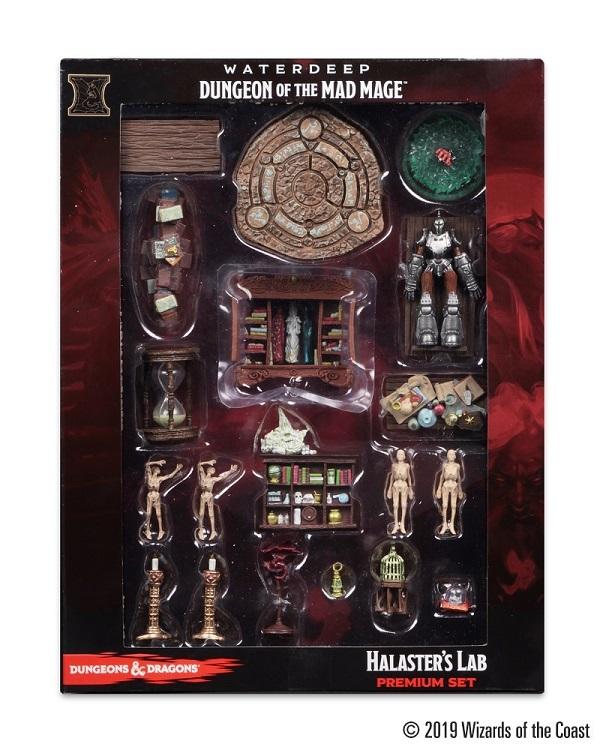 D&D: WATERDEEP – DUNGEON OF THE MAD MAGE HALASTER'S LAB PREMIUM SET