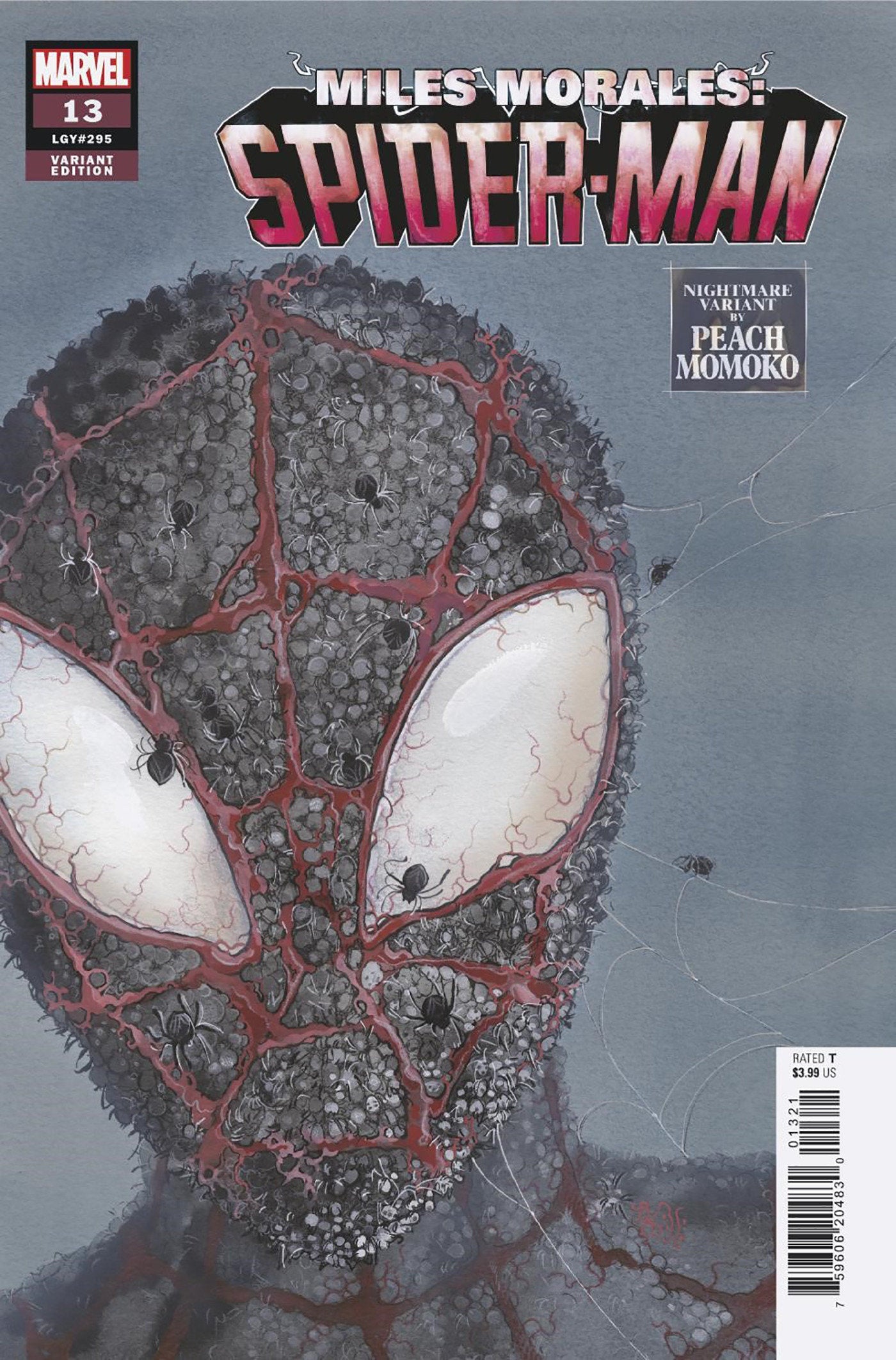 Miles Morales: Spider-Man 13 Peach Momoko Nightmare Variant [Gw