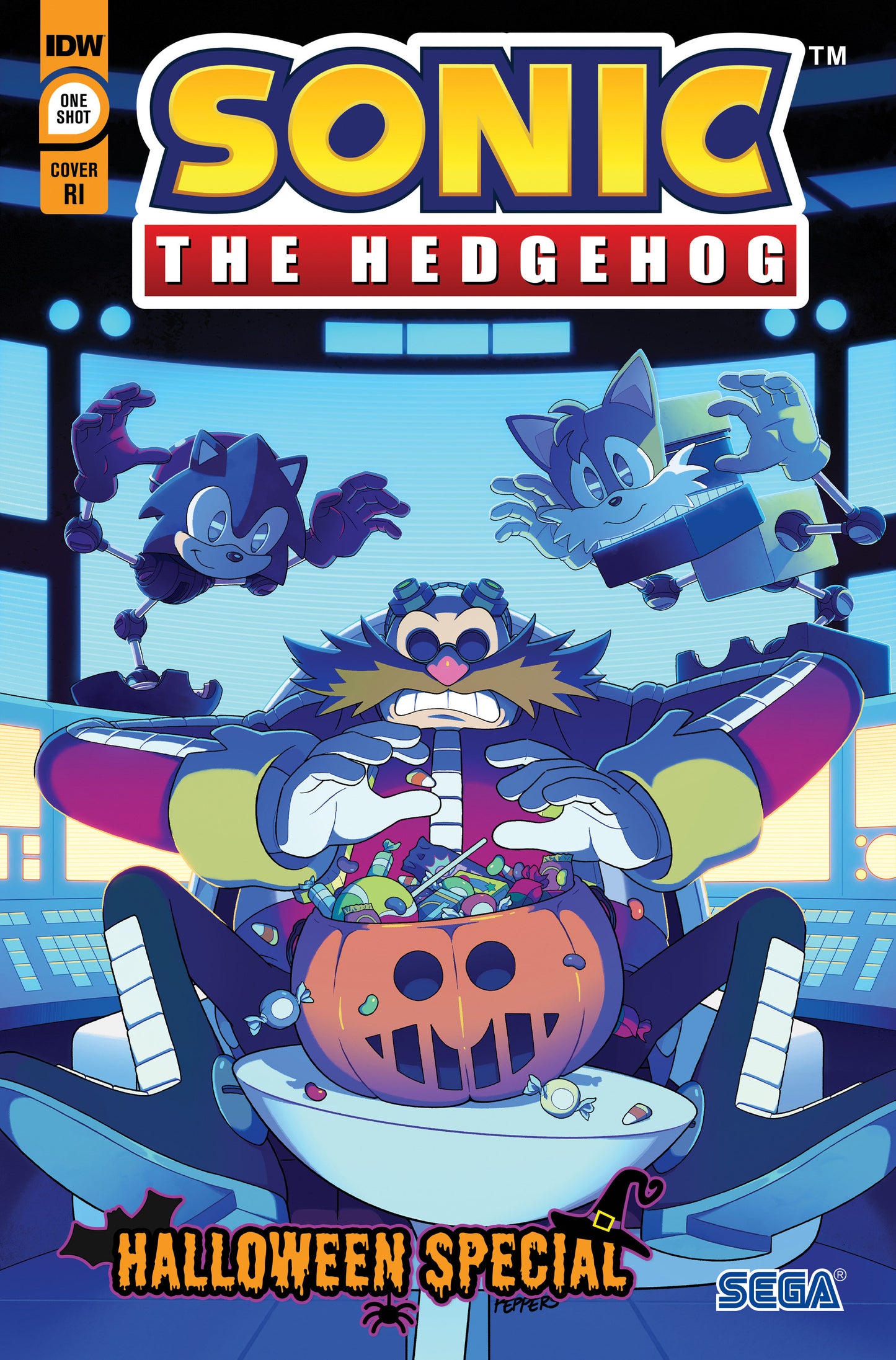 Sonic The Hedgehog: Halloween Special Variant Ri (25) (Peppers)