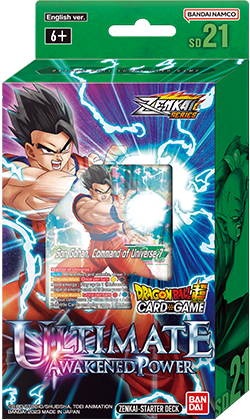 DRAGON BALL SUPER CARD GAME: ULTIMATE AWAKENED POWER STARTER DECK (SD21)
