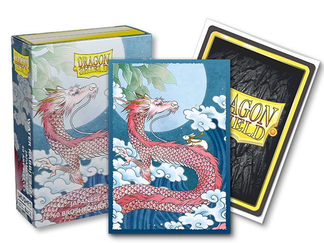 Dragon Shield Japanese Size Brushed Art Sleeves – Water Rabbit 2023 (60)