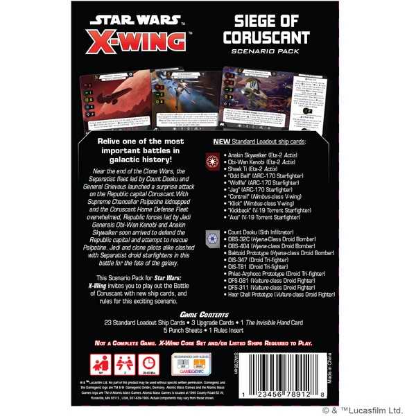 Siege of Coruscant Scenario Pack