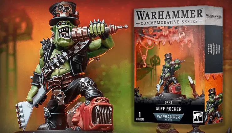 WARHAMMER COMMEMORATIVE SERIES: ORKS - GOFF ROCKER