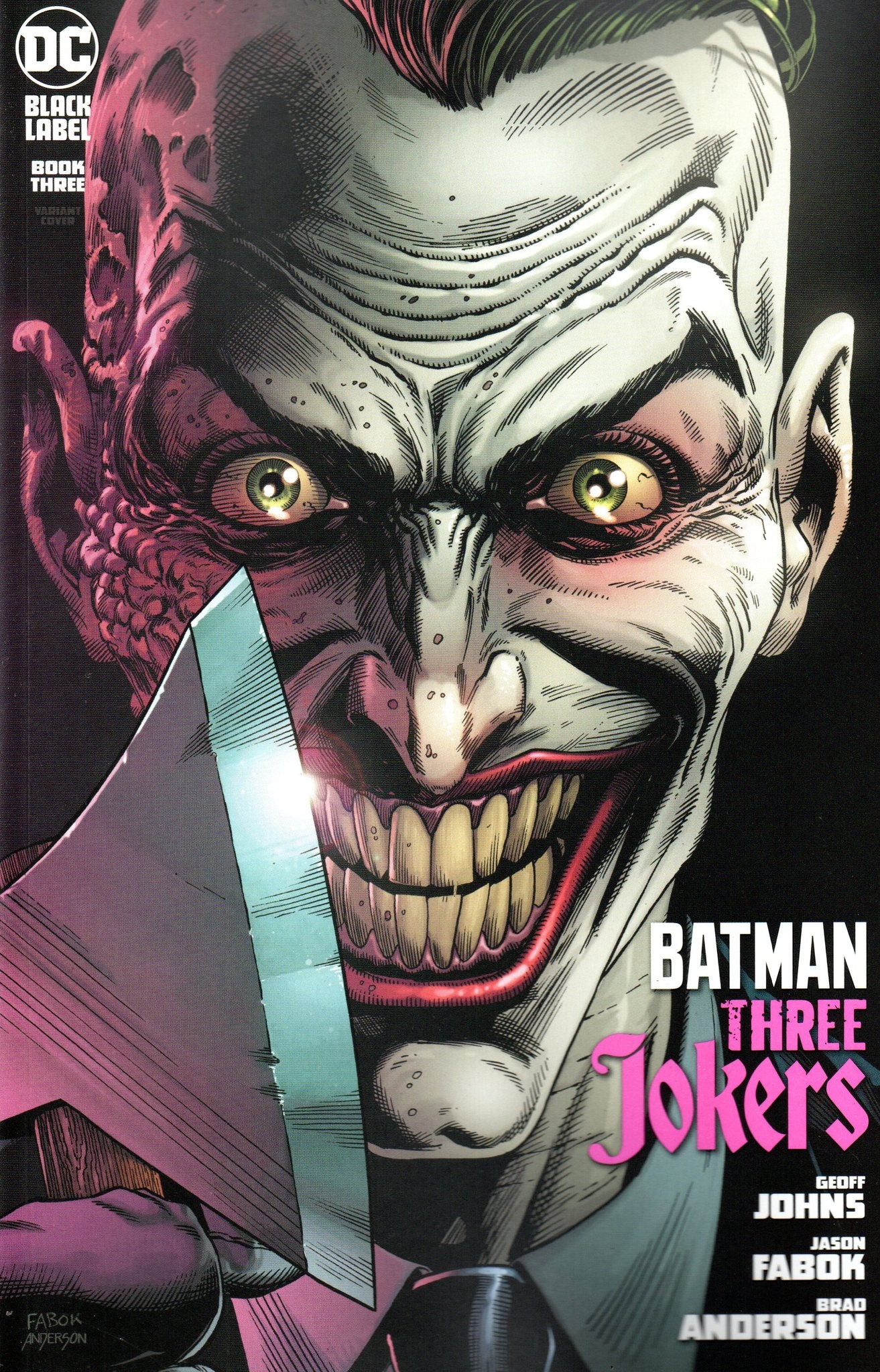 BATMAN THREE JOKERS #3 PREMIUM VARIANT I - AXE