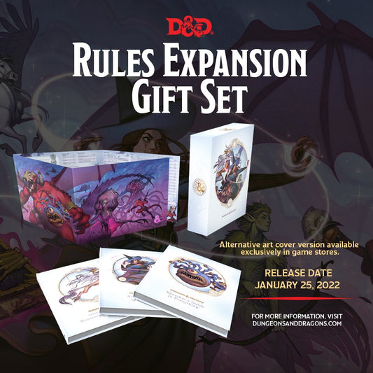 Dungeons & Dragons RPG Rules Expansion Gift Set