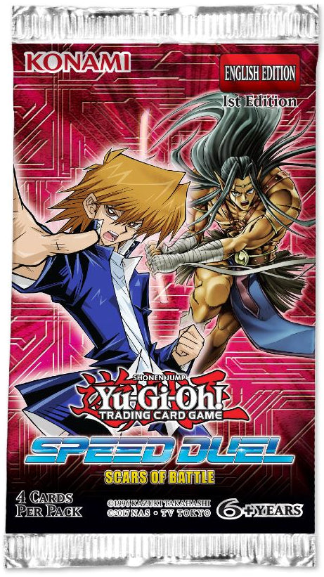 YGO Speed Duel Scars of Battle Booster Pack