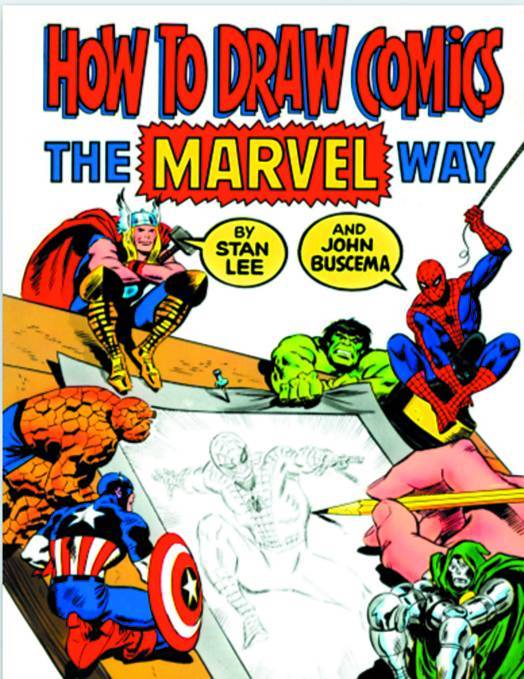 HOW TO DRAW COMICS MARVEL WAY COVER