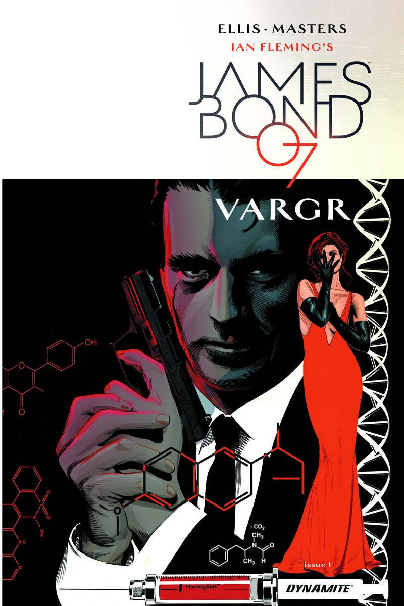 JAMES BOND #1 CVR D 20 COPY MOONEY UNIQUE INCV COVER