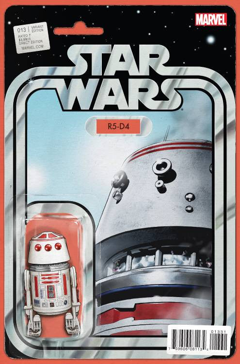 STAR WARS #13 CHRISTOPHER ACTION FIGURE VAR COVER