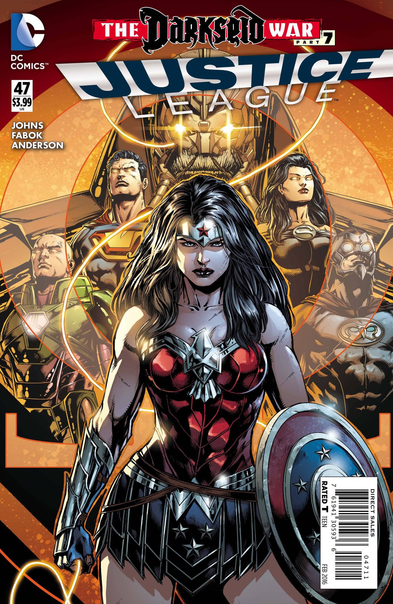 JUSTICE LEAGUE #47 COVER