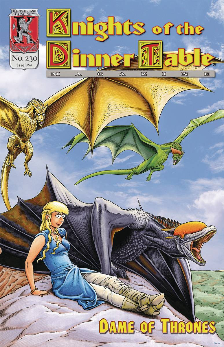 KNIGHTS OF THE DINNER TABLE #230 COVER