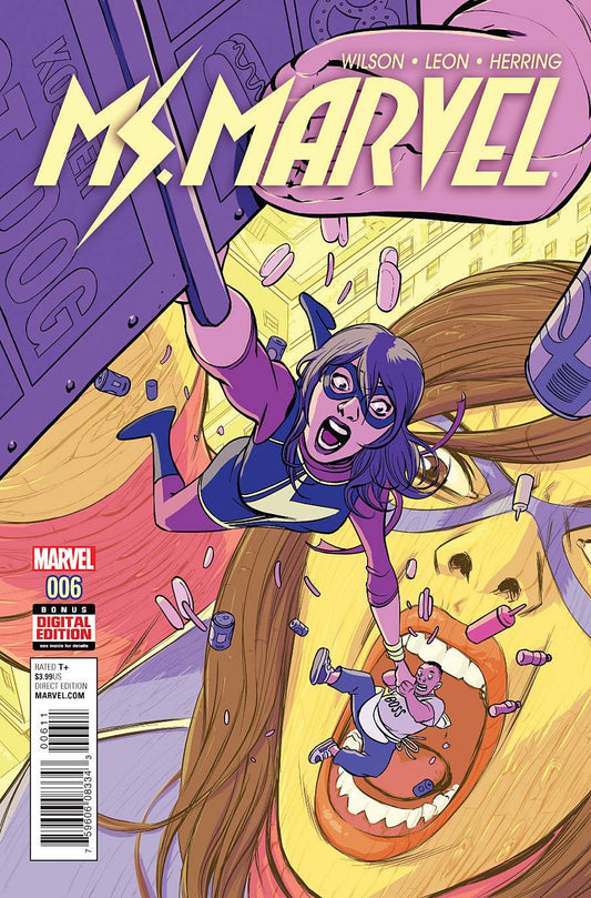 MS MARVEL #6 COVER