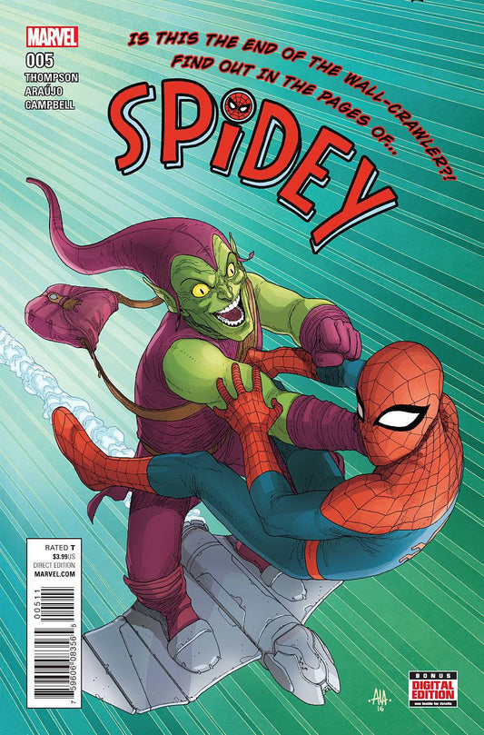 SPIDEY #5 COVER