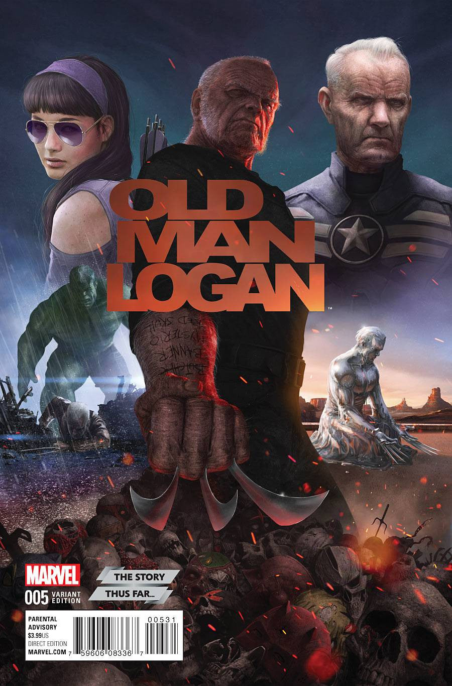 OLD MAN LOGAN #5 WILSON STORYTHUS FAR VAR COVER