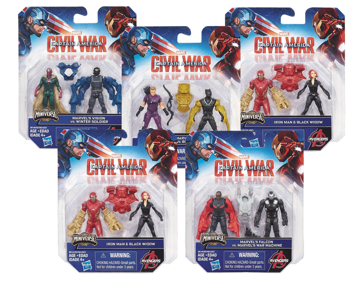 CAPTAIN AMERICA CW 2-1/2 AF 2PK