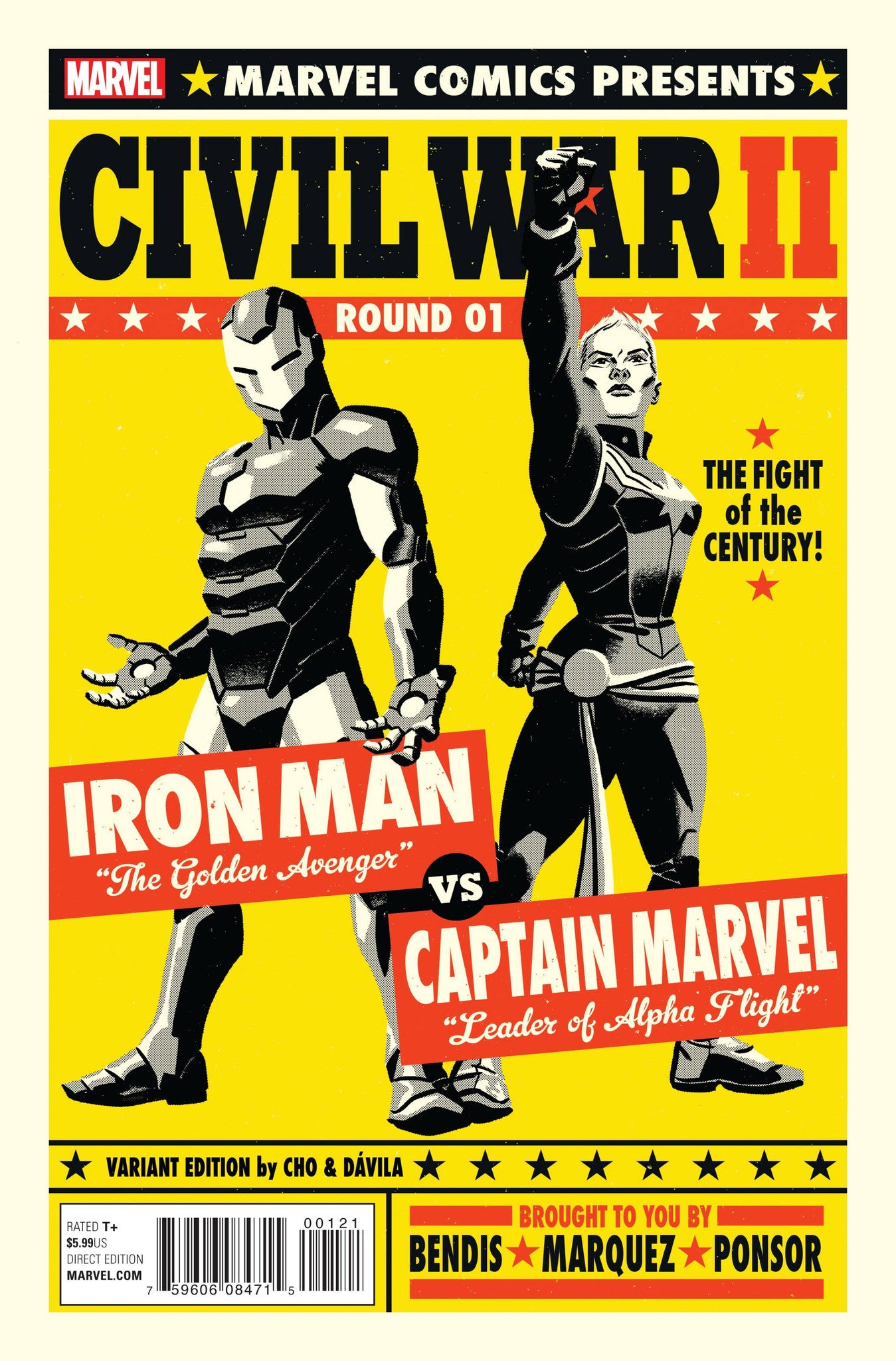 CIVIL WAR II #1 (OF 7) MICHAEL CHO VAR COVER