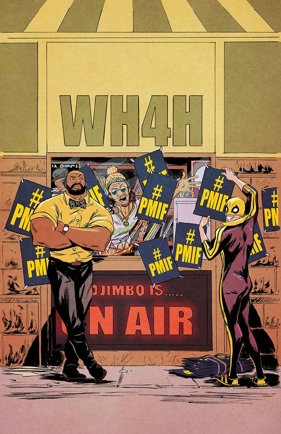 POWER MAN AND IRON FIST #5 COVER