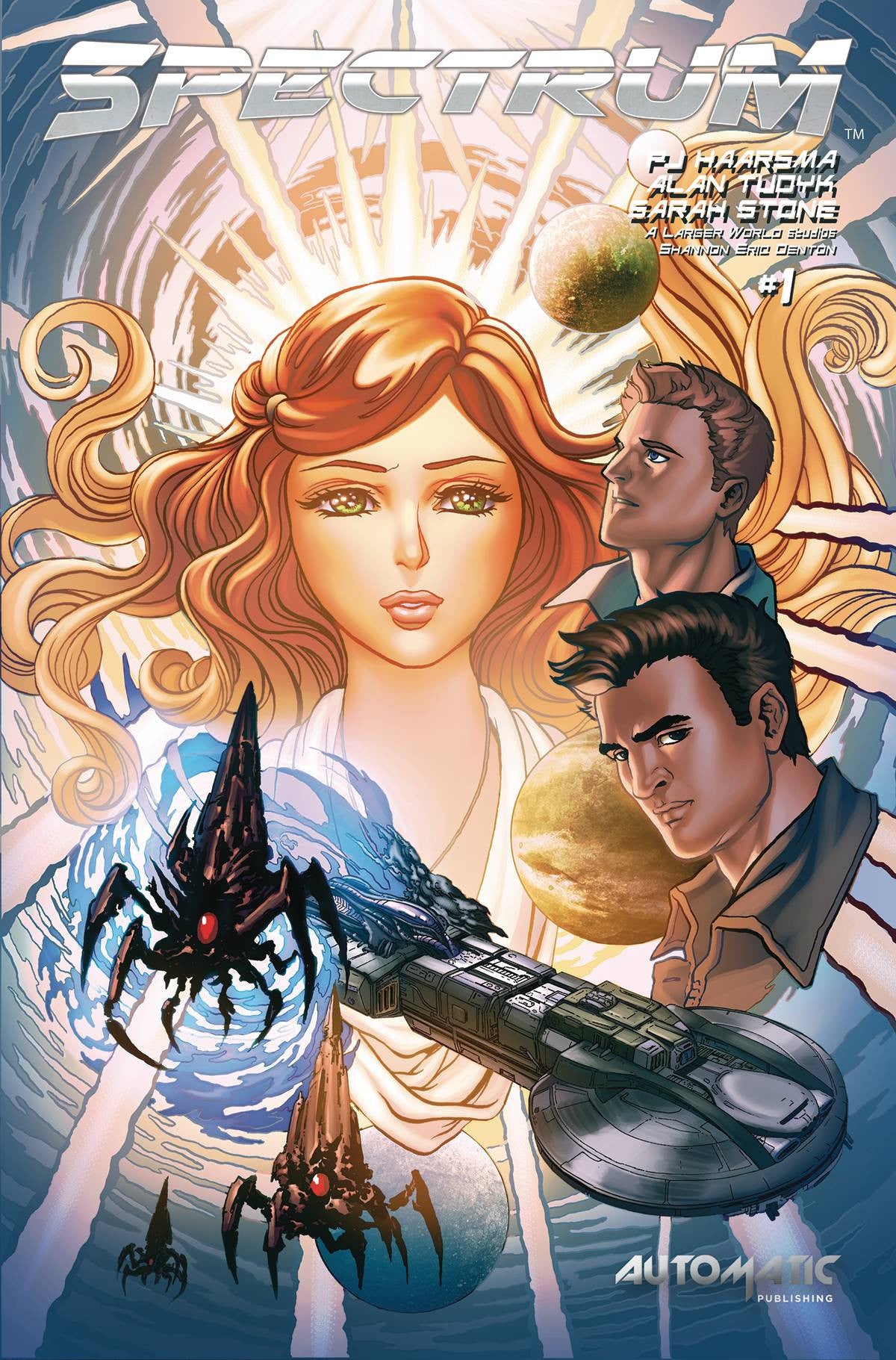 CON MANS SPECTRUM #1 CVR B DORAN COVER