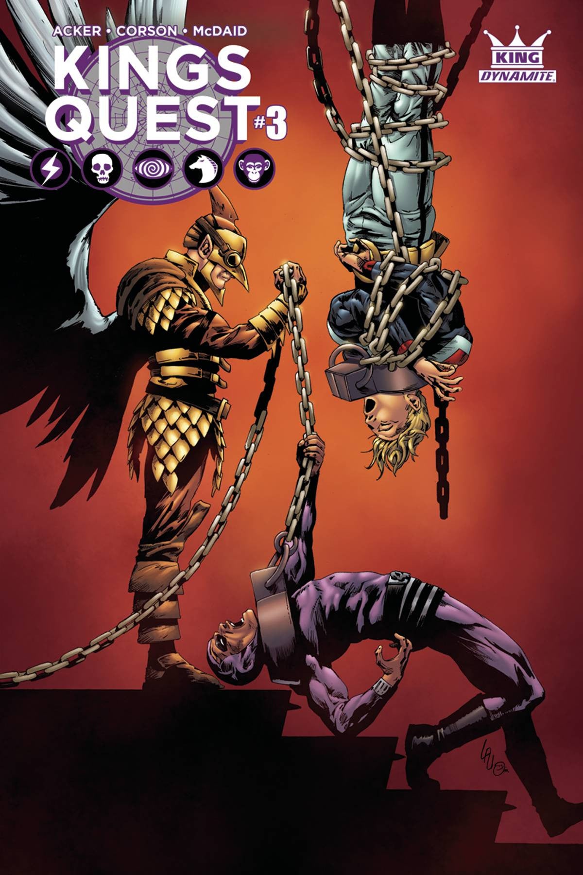 KINGS QUEST #3 (OF 5) CVR B LAU COVER